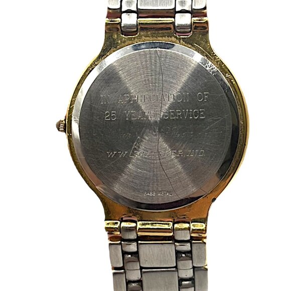 Wittnauer Gold Tone Men's Watch Swiss Made SW2586 Round Two Tone Working - Picture 7 of 7